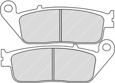 Pastiglie freno Semi-metallic Eco per KYMCO XCITING 300 IR 2009-2014 Anter sx/dx