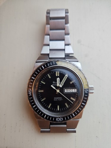 Bulova accutron snorkel - bulova, cal