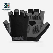 Guanti Da Palestra Allenamento Fitness Senza Dita Uomo Donna Bodybuilding Eserci