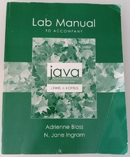 Lab Manual to Accompany Java