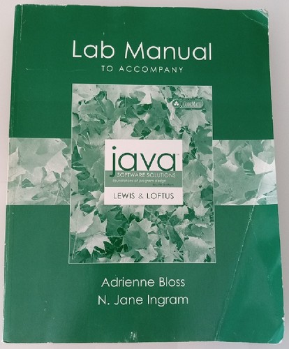 Lab manual accompany java - lab,