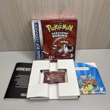 Pokemon Rubino Nintendo Gameboy Advance GBA Italiano ITA Originale - OTTIMO