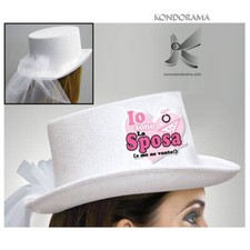 Cappello sposa con velo e