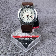 Orologio Timex Expedition Uomo Shenmue Indiglo Data Sveglia Pelle Quarzo 39mm 8"