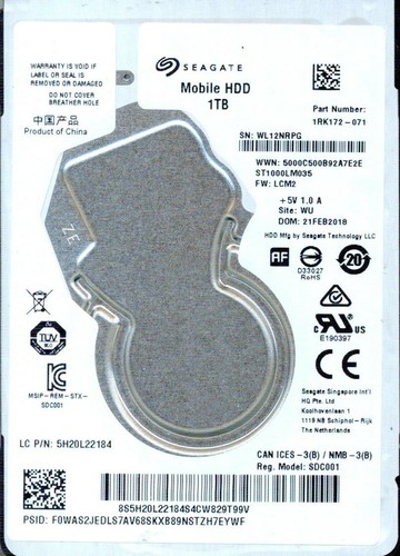 St1000lm035 1rk172 071 - st1000lm035,, lcm2