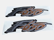Adesivi F650 colore moto nero