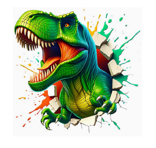 Ciondolo dinosauro verde - ciondolo,