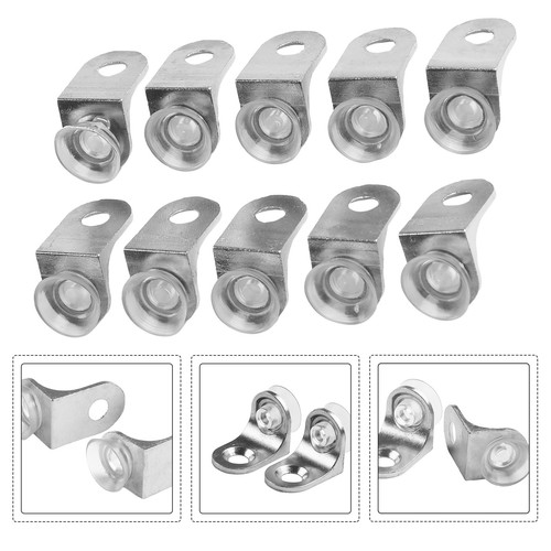 10pc mensola supporto acciaio - 10pc,