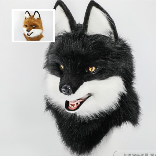 Maschera bocca mobile lupo