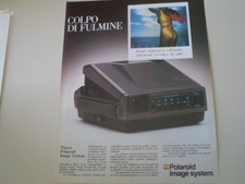 advertising Pubblicità 1987 POLAROID IMAGE SYSTEM