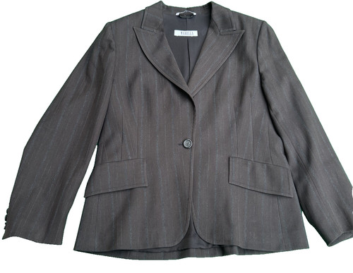 Marella giacca blazer grigio - giacca,