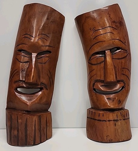 Vintage tiki maschere - vintage,