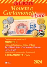 UNIFICATO UN CATALOGO MONETE E CARTAMONETA + EURO 2024 NUOVO