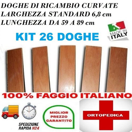 Kit doghe ricambio per - kit, di