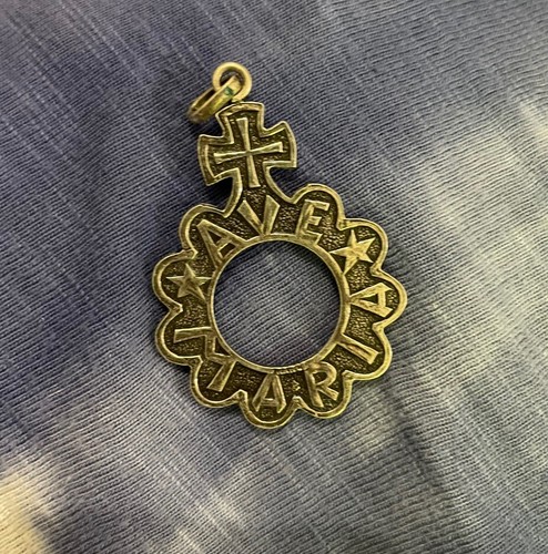 Collana anello rosario - collana,