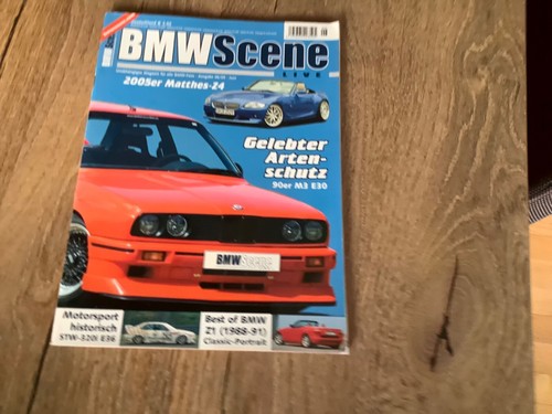 Poster bmw scene 2005 - 6/2005, m3