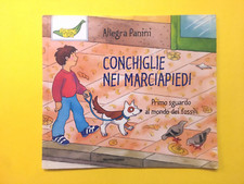 Conchiglie nei marciapiedi-Allegra Panini-libro Mondadori 2001-Mondo dei fossili