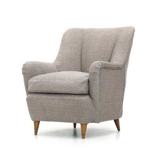 Poltrona tessuto grigio - in,