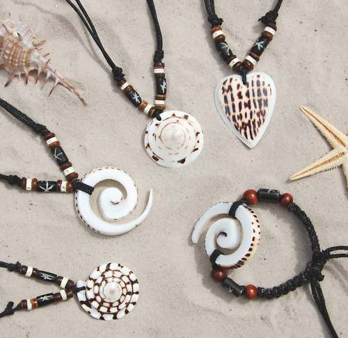 25x collana conchiglia etnica - 25x,