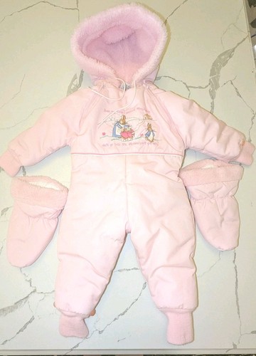 Tuta neve vintage rosa - da,