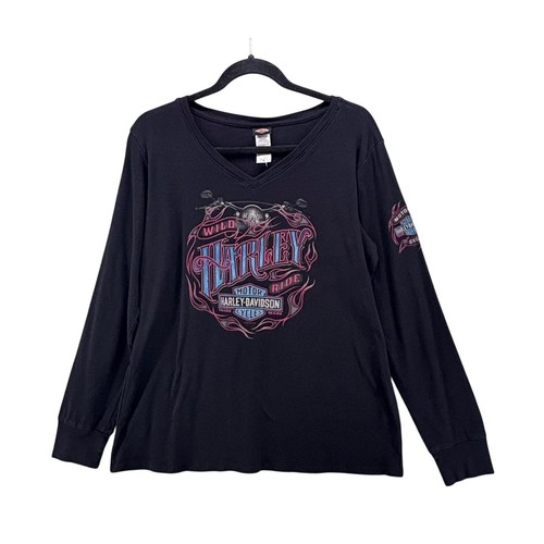 Harley davidson top manica - davidson,