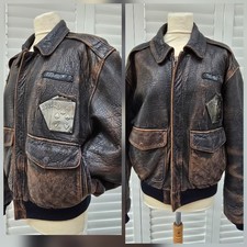 Avirex A2 Giacca Bomber Pelle