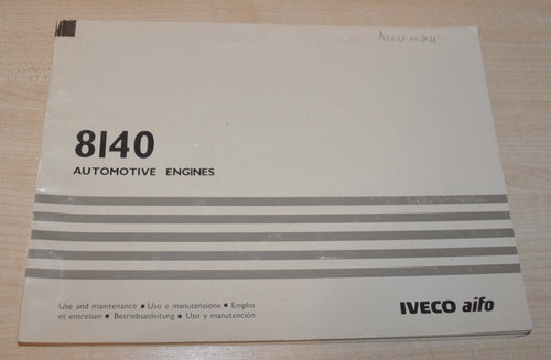 Libretto istruzioni iveco - libretto,