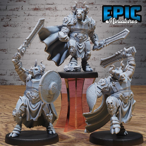 Minotauro paladino miniatura - minotauro,