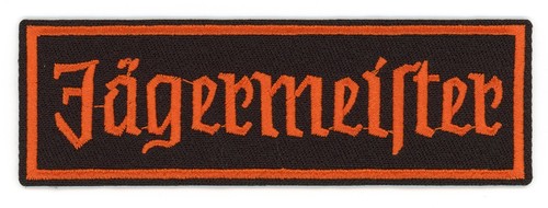Jagermeister patch ferro - jagermeister,