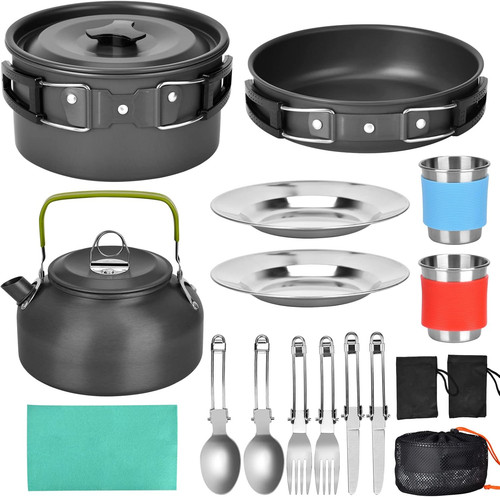 Set pentole campeggio 2 - set,