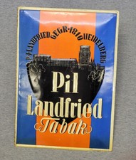 Insegna in latta pubblicitaria