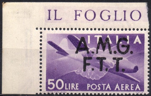 Trieste zona amg ftt 1947 - amg-ftt,