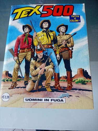 Tex 500 tutto - colori, uomini