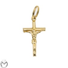 Crocifisso oro giallo 18 kt