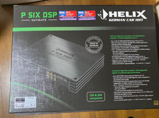 HELIX P-SIX DSP ULTIMATE 12ch DSP 120Wx 6ch Amplificatore di potenza NUOVO