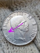 Moneta Vitt. E. III C.50 1941 MANCA il punto tra T ed E + si vede poco l'1 (941)