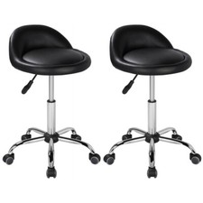 Set 2 Sgabelli con Ruote