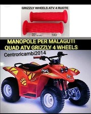 Manopole grizzly rosse - manopole, quad