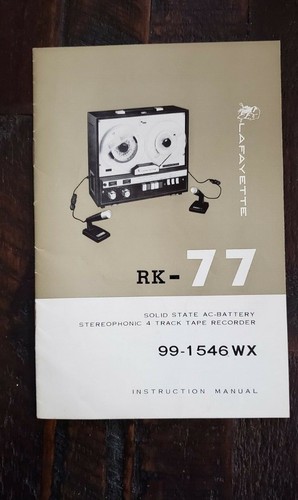 Lafayette 99 1546wx - rk-77, 99-1546wx
