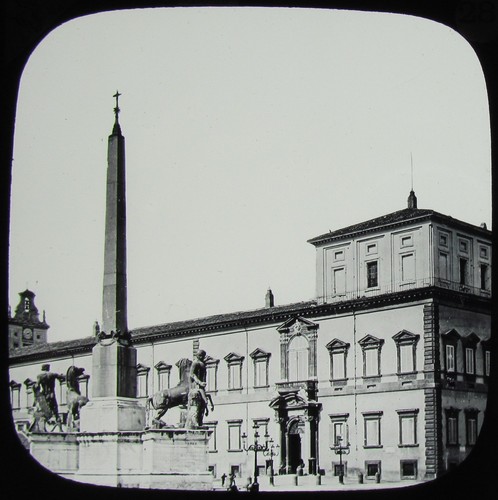Glass magic lantern slide - magic,