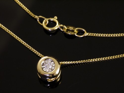 Collana oro 585 con piccolo - collana,