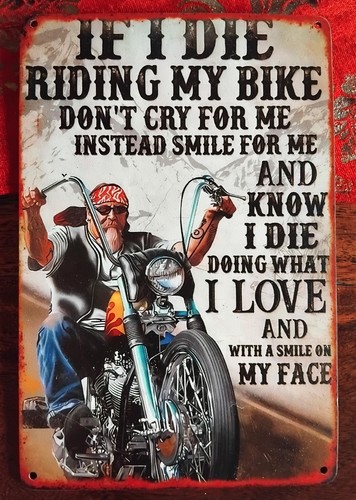 Die riding my bike - i, bike'