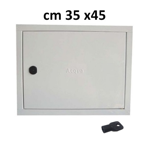 Sportello bianco per contatore