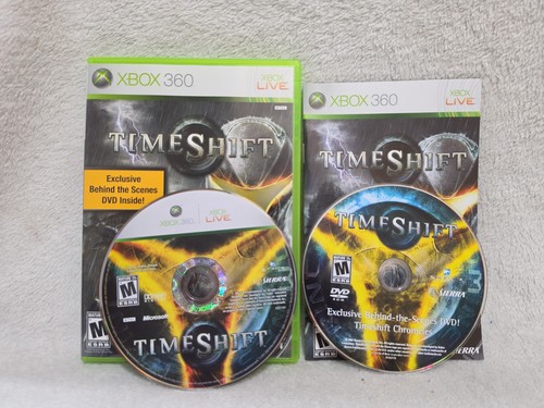 Timeshift xbox 360 con disco - xbox,