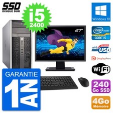 PC Tour HP 6300 CMT Ecran 27"
