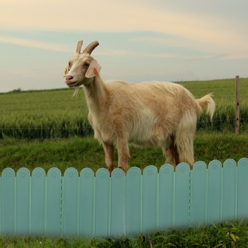 Plastic landscaping fence - ,