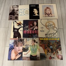 Lot of 9 Madonna 12 in vinyl