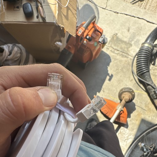 Cavo ethernet cat6 - ethernet, bianco