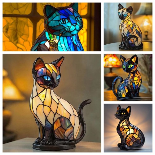 Lampada led gatto luce - led,