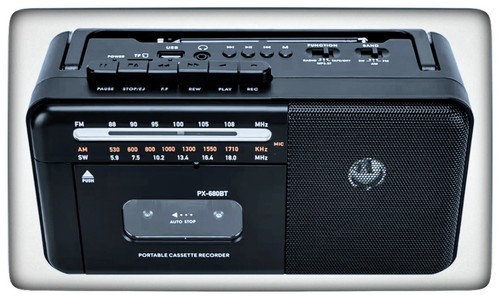Radio registratore cassette - radio,